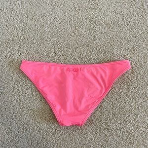 Coral Rip Curl Bikini Bottoms